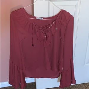 Bell bottom shirt